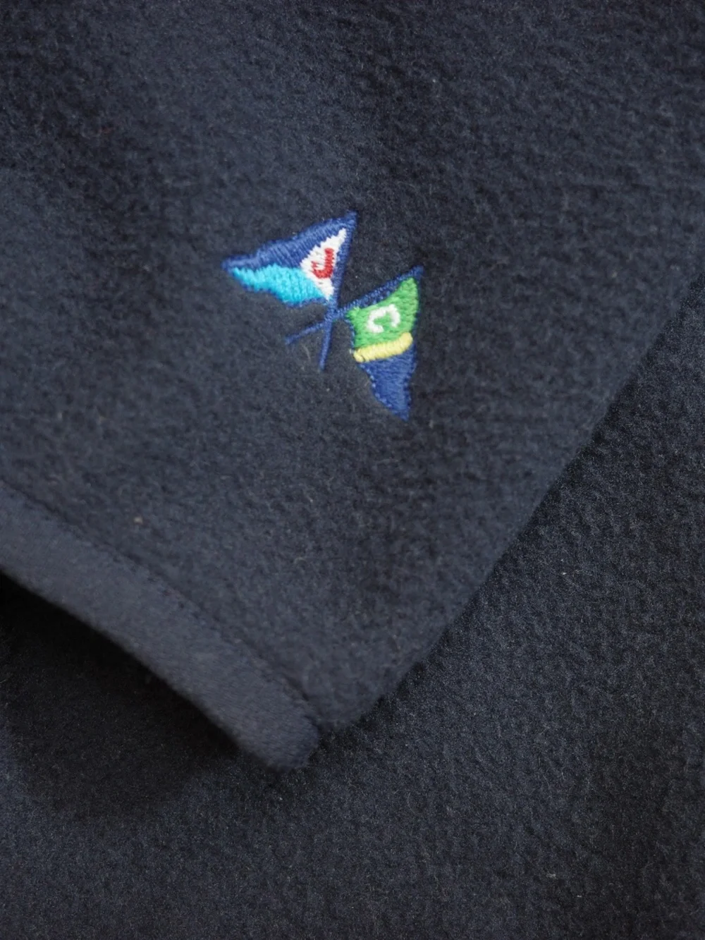 J.Crew Men's Navy Fleece Jacket (M)